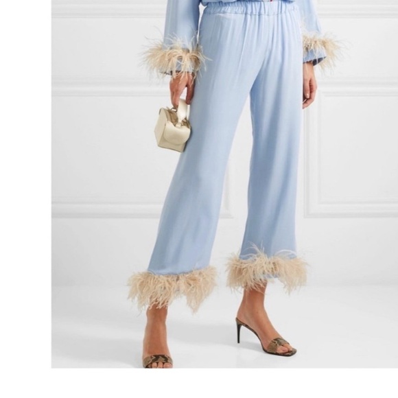 Sleeper Other - SLEEPER ostrich Feather Pajama Bottoms xl